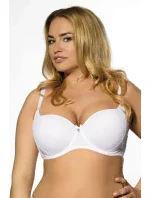 Dámska podprsenka 345 Ivone white - KINGA