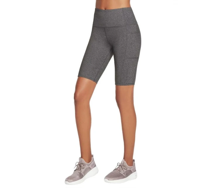 Skechers Go Walk Cyklistické šortky s vysokým pásom W3SH53-GYS Grey M