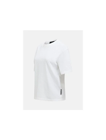 Mikina PEAK PERFORMANCE W Heavy Cotton Tee, bílá Mikina PEAK PERFORMANCE W Heavy Cotton Tee, bílá