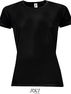 SOL'S Sporty Women Dámské raglánové sportovní tričko model 22524883 black
