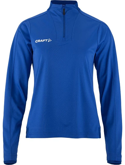 Craft Teamwear Evolve 2.0 Half Zip W Dámska tréningová bunda s 1/4 zipsom 82.4761 club cobolt Craft Teamwear Evolve 2.0 Half Zip W Dámska tréningová bunda s 1/4 zipsom 82.4761 club cobolt