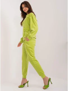 Komplet DHJ KMPL 8850.68 limonkowy