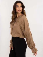 Košeľa TW KS BI 12022.16P camel