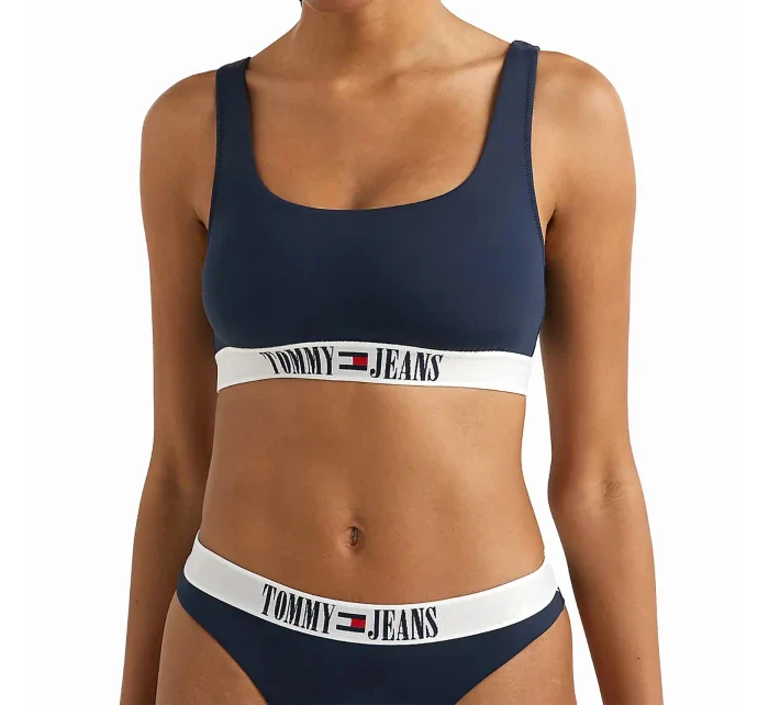 Dámsky horný diel plaviek Jeans UW0UW04410-C87 - Tommy Hilfiger