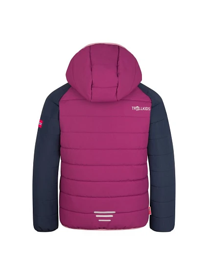Dětská zateplená bunda Kids Snow Jacket PRO s kapucí pink model 21352032 - Trollkids
