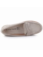 Dámske mokasíny Vice Versa v hnedej farbe 834280