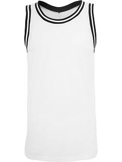 BY 009 Síťované tílko model 22415593 white/black - Build your Brand