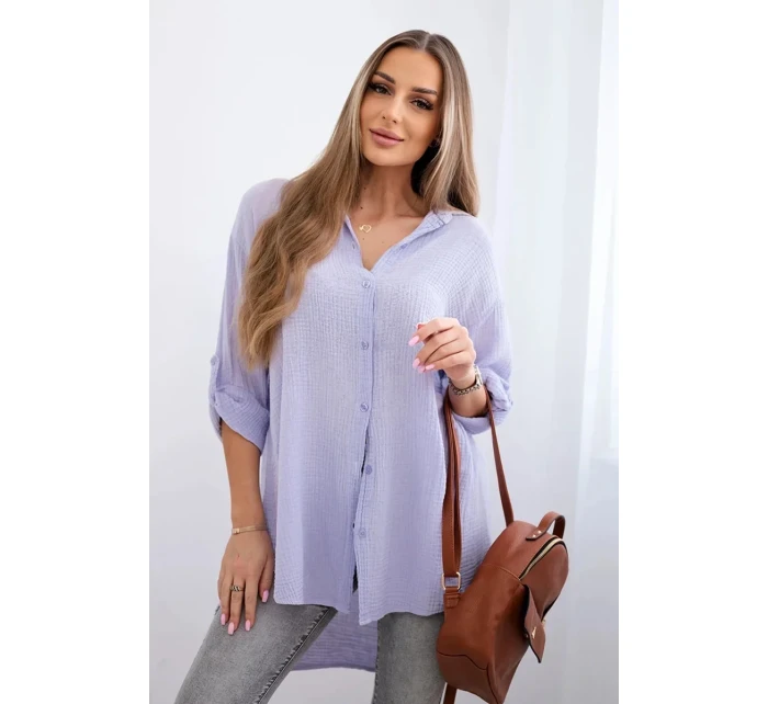 Bavlněná mušelínová košile