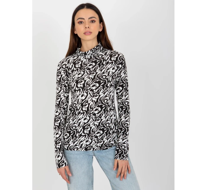Dámska blúzka LK BZ 509197 1.51P biela a čierna - FPrice