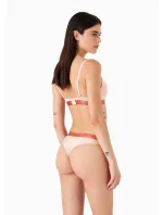 Dámske tangá 2PACK 163333 3F235 03050 nude - Emporio Armani