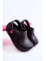 Dziecięce Lekkie Klapki Kroksy Big Star II375001 Czarne Dziecięce Lekkie Klapki Kroksy Big Star II375001 Czarne