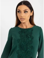 Blúzka LK BZ 506522.07 tmavo zelená
