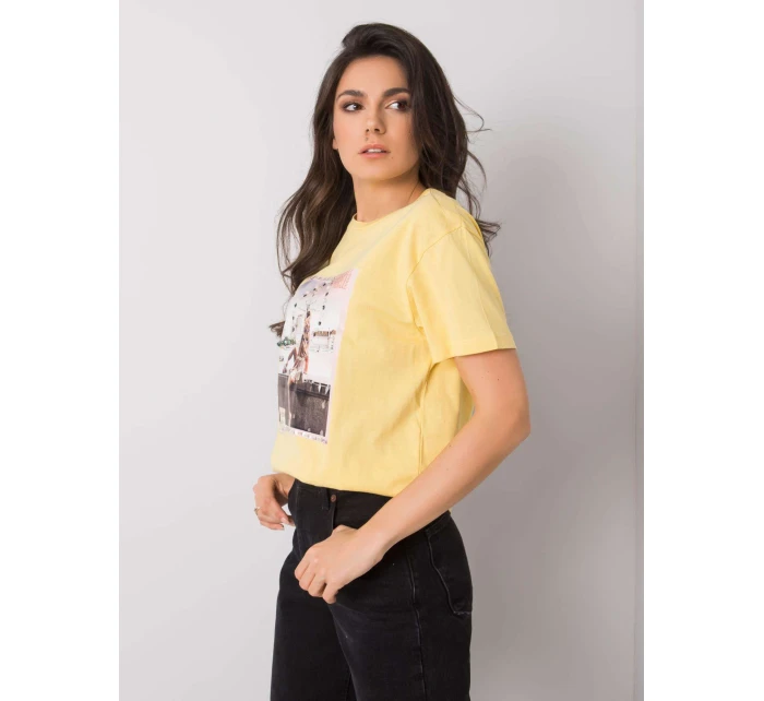 Tričko PM TS SS21TX41.20 žltá Tričko PM TS SS21TX41.20 žltá