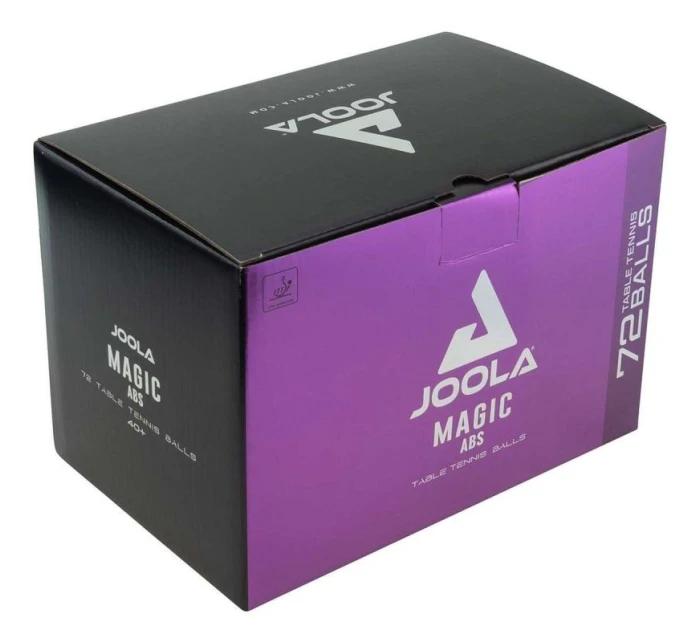 JOOLA MAGIC ABS 72 KS LOPTIČIEK NA STOLNÝ TENIS BIELY