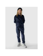 Dievčenská nepremokavá velúrová mikina s kapucňou 4F 4FJWAW24TSWSF1216-31S