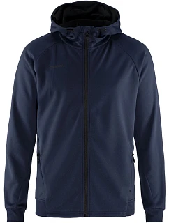 Craft Corporate ADV Unify Hoodie Jacket M Pánska mikina s kapucňou 81.9132 tmavomodrá