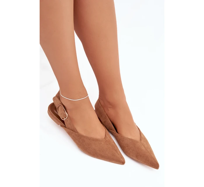 Dámské baleríny S přezkou Camel Tanelia