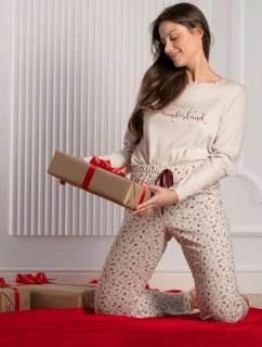 Mademoiselle Sommeil CC0139 Pyžamo Winter Wonderland dĺžka/r S-XL