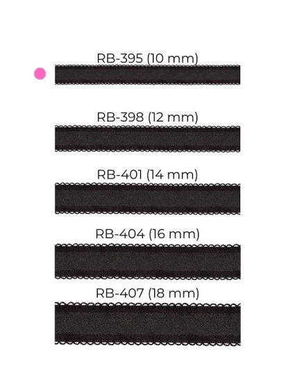 Látková ramienka Taśma Julimex 10mm RB 394,395 Látková ramienka Taśma Julimex 10mm RB 394,395