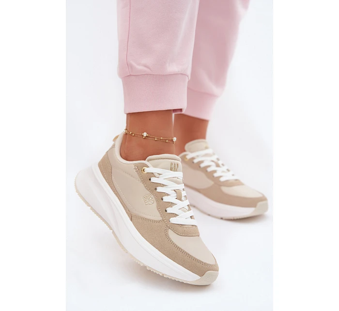 Dámské tenisky na platformě  Béžové model 22074762 - GAP
