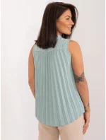 Blúzka D50121F11207A pistáciová