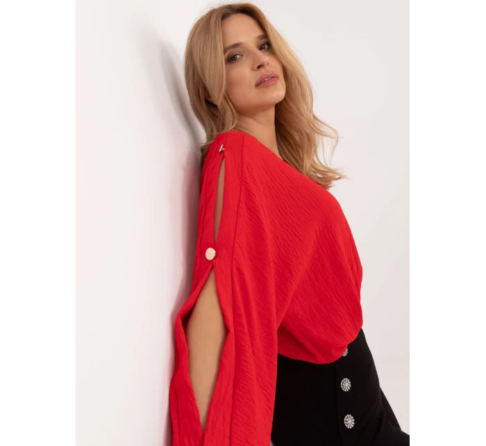 Bluzka MI BZ model 20680325 czerwony - FPrice Bluzka MI BZ model 20680325 czerwony - FPrice