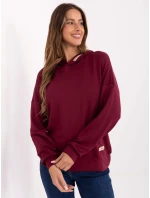 Bluza RV BL model 21717734 bordowy - FPrice Bluza RV BL model 21717734 bordowy - FPrice