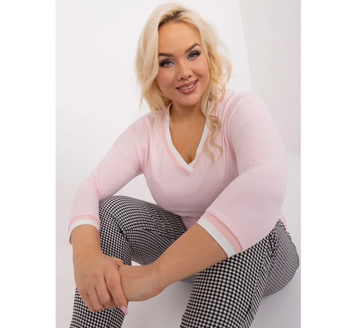 Blúzka RV BZ 8986.89P svetlo ružová