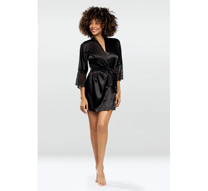 Dámský župan model 17595384 Black - DKaren