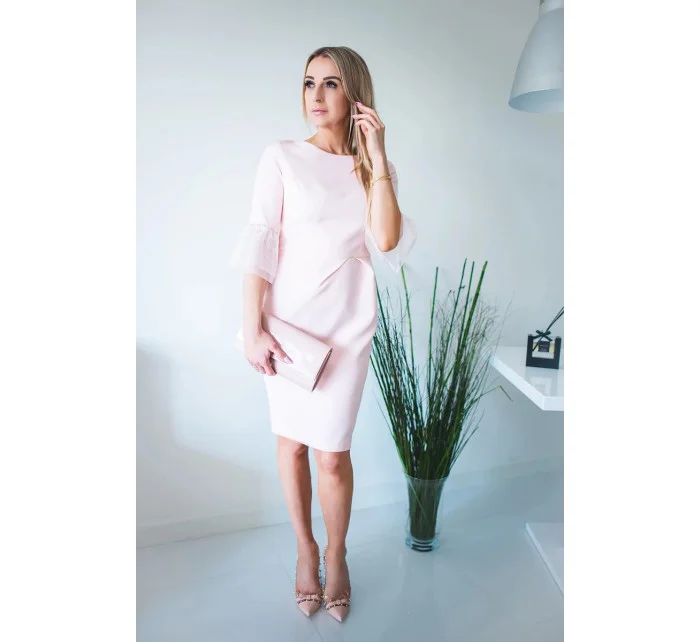 Spoločenské šaty Jasmin model 131431 - jers Spoločenské šaty Jasmin model 131431 - jers