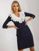 Dámske šaty LK SK 505976.28 tmavomodré - Lakerta