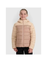 Dievčenská bunda z páperia so syntetickou výplňou 4F 4FJRAW25TDJAF0771-83S Dievčenská bunda z páperia so syntetickou výplňou 4F 4FJRAW25TDJAF0771-83S