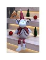 VIANOČNÝ DEKORATÍVNY SOB BIELY 35+20CM VIANOČNÝ DEKORATÍVNY SOB BIELY 35+20CM