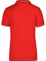 JN Dámské žerzejové elastické polo 02.0 red/white model 22487104 - Daiber JN Dámské žerzejové elastické polo 02.0 red/white model 22487104 - Daiber
