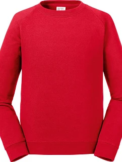 Russell Athletic 271B Detská mikina s raglánovými rukávmi 10.271B classic red
