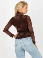 Bluzka AT BZ  brązowy model 21126975 - FPrice