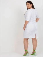 LK SK 506721 šaty.69 biela LK SK 506721 šaty.69 biela