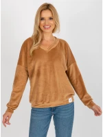 Mikina RV BL 8441.07P ťava Mikina RV BL 8441.07P ťava