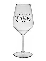 FRIDAY - číry nerozbitný pohár na víno 470 ml