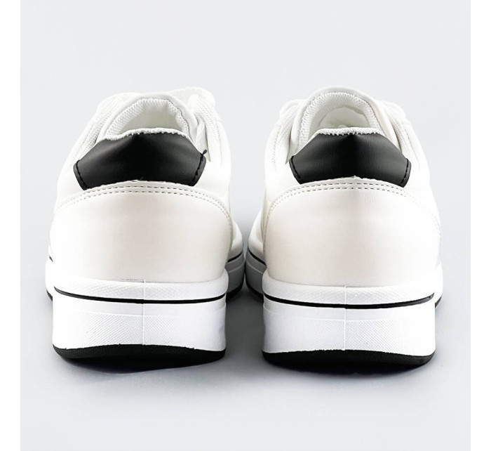 Bielo-čierne dámske športové topánky (AD-587)