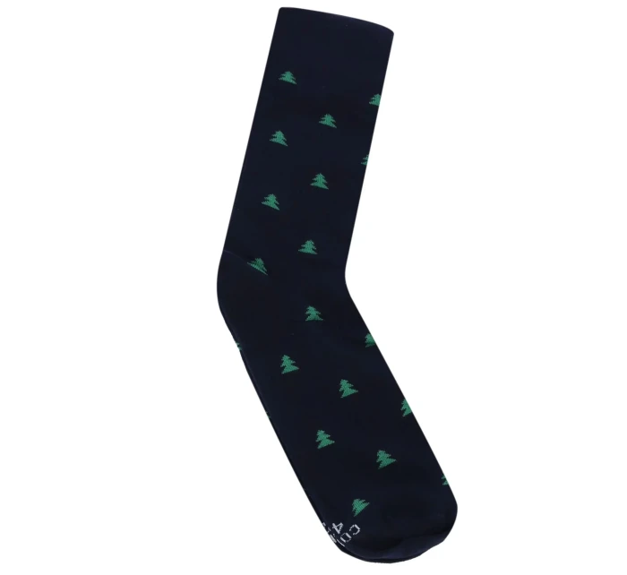 Pánske ponožky 3 pack Premium 3 pack Christmas blue - CORNETTE Pánske ponožky 3 pack Premium 3 pack Christmas blue - CORNETTE