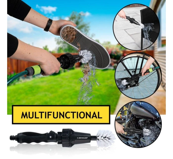 ROTAČNÁ KEFA NA ČISTENIE KOLIES DUNLOP S DĹŽKOU 36,5 CM