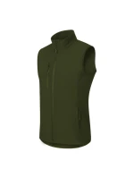 Pánska softshellová vesta Trail (vojenská)