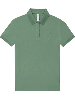 B&C My Polo 210 /women Dámské piqué polo z těžké bavlny green model 22430036