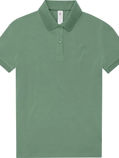 B&C My Polo 210 /women Dámske polo tričko z hrubej bavlny 01.W463 amalfi green