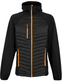 TRA 549 Hybridní bunda "Navigate" model 22525861 black/orange pop - Regatta