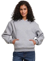 BY 444 Dámská oversize mikina s kapucí "Loose Fit" model 22457012 heather grey - Build your Brand BY 444 Dámská oversize mikina s kapucí "Loose Fit" model 22457012 heather grey - Build your Brand