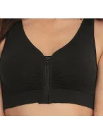 Lynn tvarovaná chirurgická podprsenka, predné zapínanie 5768X čierna - Anita Care