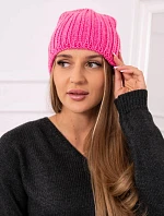 Dámska čiapka Rebeka K345 pink neon