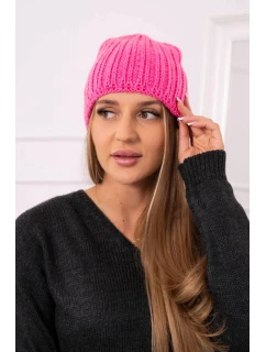 Dámská čepice Rebeka model 21798573 pink neon - K-Fashion